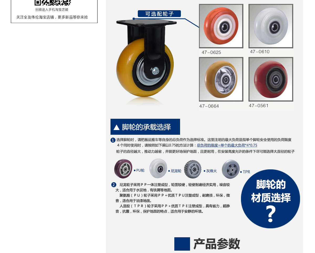 6寸頂級PU定向輪3.jpg