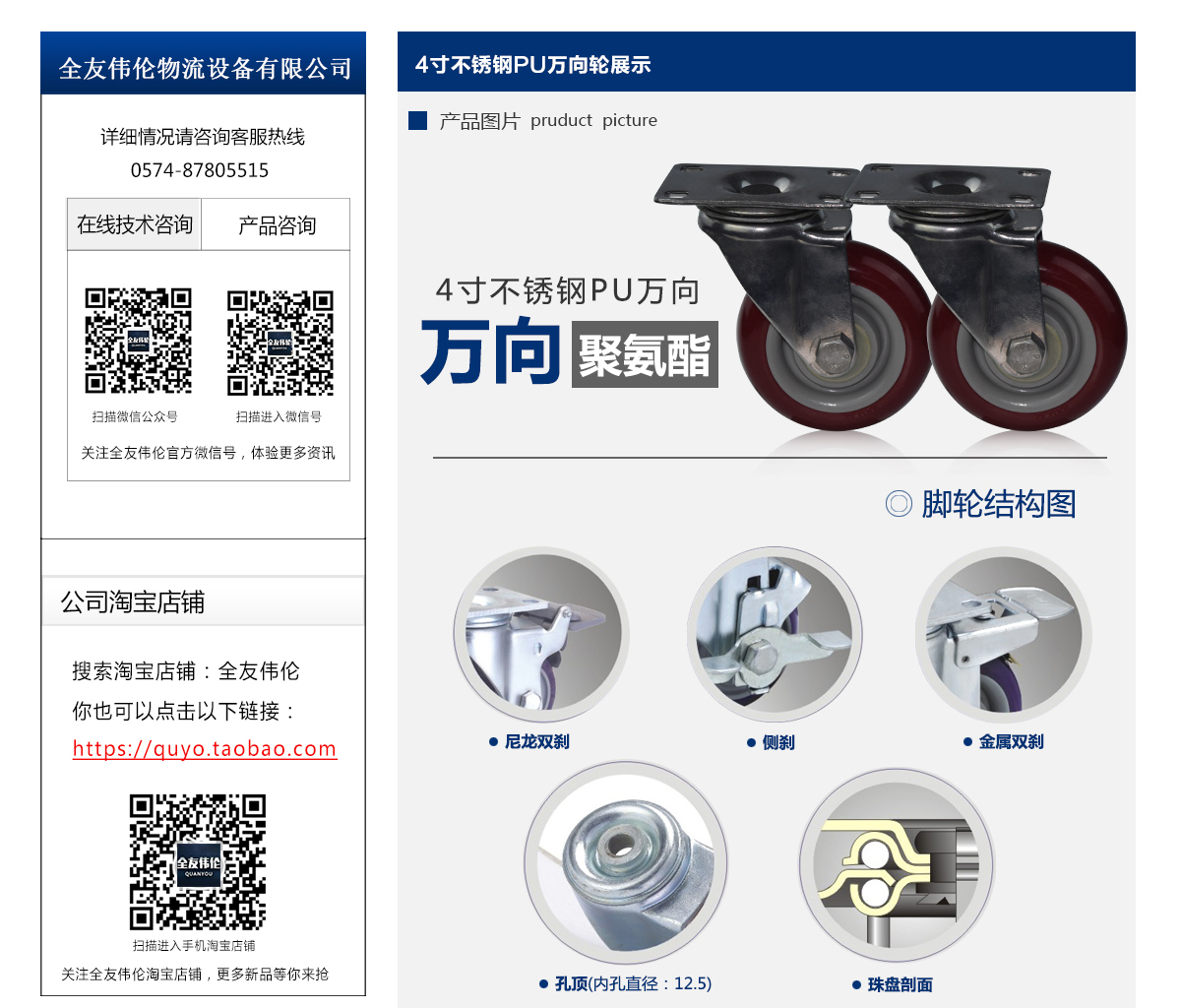 4寸不銹鋼P(yáng)U萬(wàn)向輪2.jpg